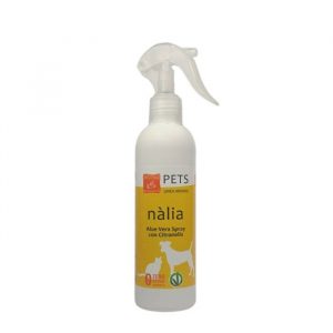 Nalia Spray con limoncillo y aloe vera 95,2% para perros y gatos