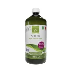 foto bottiglia aloe vera pura succo e polpa da bere