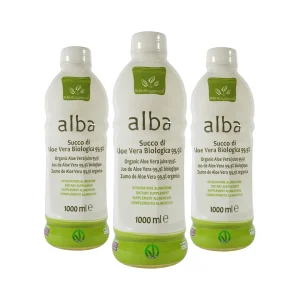 Succo di Aloe Vera Biologica da bere al 99,9% - 3L