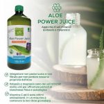 Aloe Vera Juice 96% with Vitamins C and E + Potassium and Magnesium: Aloe Power Juice – 1000 ml