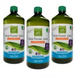 96% Aloe Vera Saft mit Vitamin C und E + Kalium und Magnesium: Aloe Power Juice – 3L