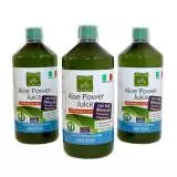 96% Aloe Vera Juice with Vitamins C and E + Potassium and Magnesium: Aloe Power Juice – 3L