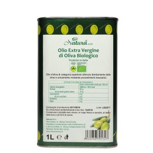 Huile d’Olive Extra Vierge Bio – 1L