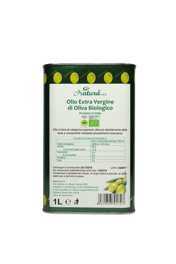 ORganic Extra Vergin Olive Oil