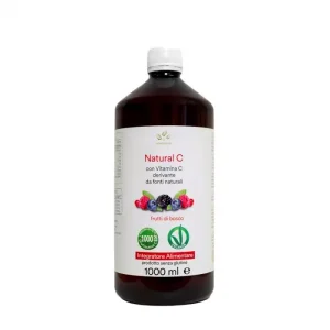 Natural C mit Acerola und Rosa Canina, Vitamin C-Quellen – 1 L