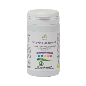 Vitamine Liposolubili, Coenzima Q10 e Aloe Vera – 60 cps