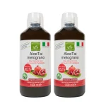 foto prodotto aloe vera melograno 2 bottiglie