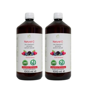 Natural C con Acerola e Rosa Canina, fonti di Vitamina C- 2L