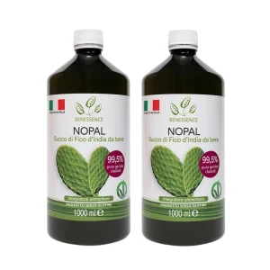 Succo di Fico d'India da bere al 99,5%: Nopal - Equilibrio del peso corporeo -2L