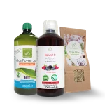Power kit: Aloe power juice + Natural C to drink + Green Tea