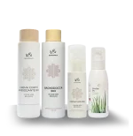 Pampering Kit: Body Cream + Hand Cream + Shower Bath + Pure Aloe Gel 100 mL