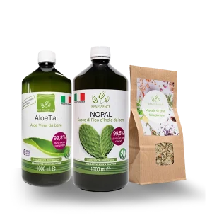 Detox Kit: Aloe Tai + Nopal + Draining Herbal Tea