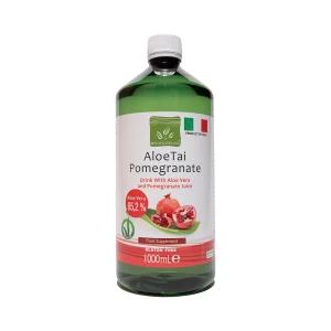 Aloe Vera Juice with Pomegranate - Antioxidant action and facilitates digestion - 1L