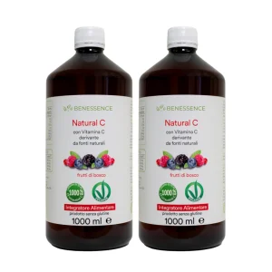 Natural C- Vitamina C de Acerola y Rosa Mosqueta - x 2