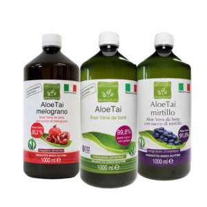 Aloe Vera Bebible - 3 sabores: Puro, con Arándano, con Granada