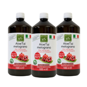 Zumo de Aloe Vera y Granada para beber - x 3
