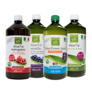 Succo di Aloe Vera da bere: Combinazione 2 gusti a scelta