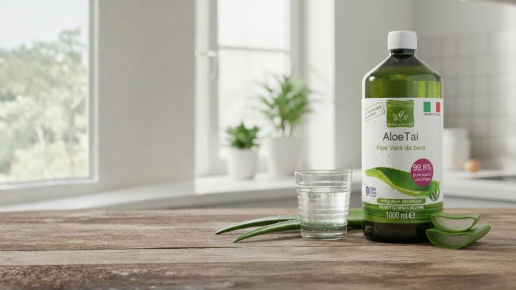 succo di aloe vera idratante